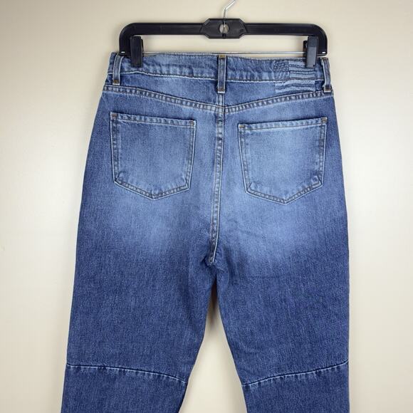 Revice Jeans Women's Size 29 Blue Denim Matchmaker Patchwork Pockets Retro - Picture 9 of 16